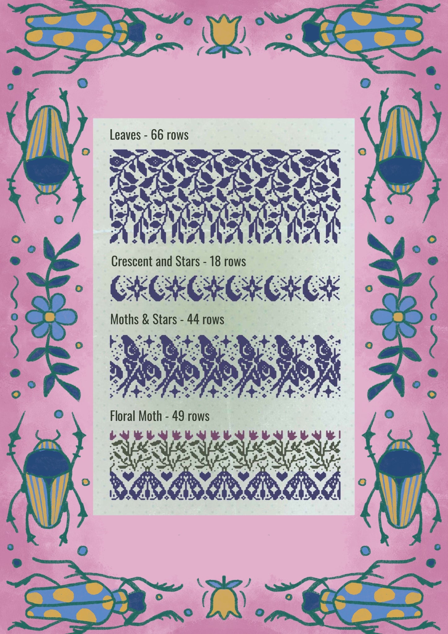 Magic Field punch card pattern