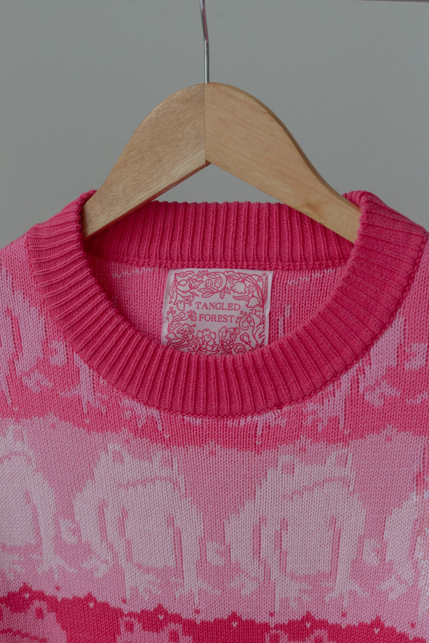 Pink Frog Sweater