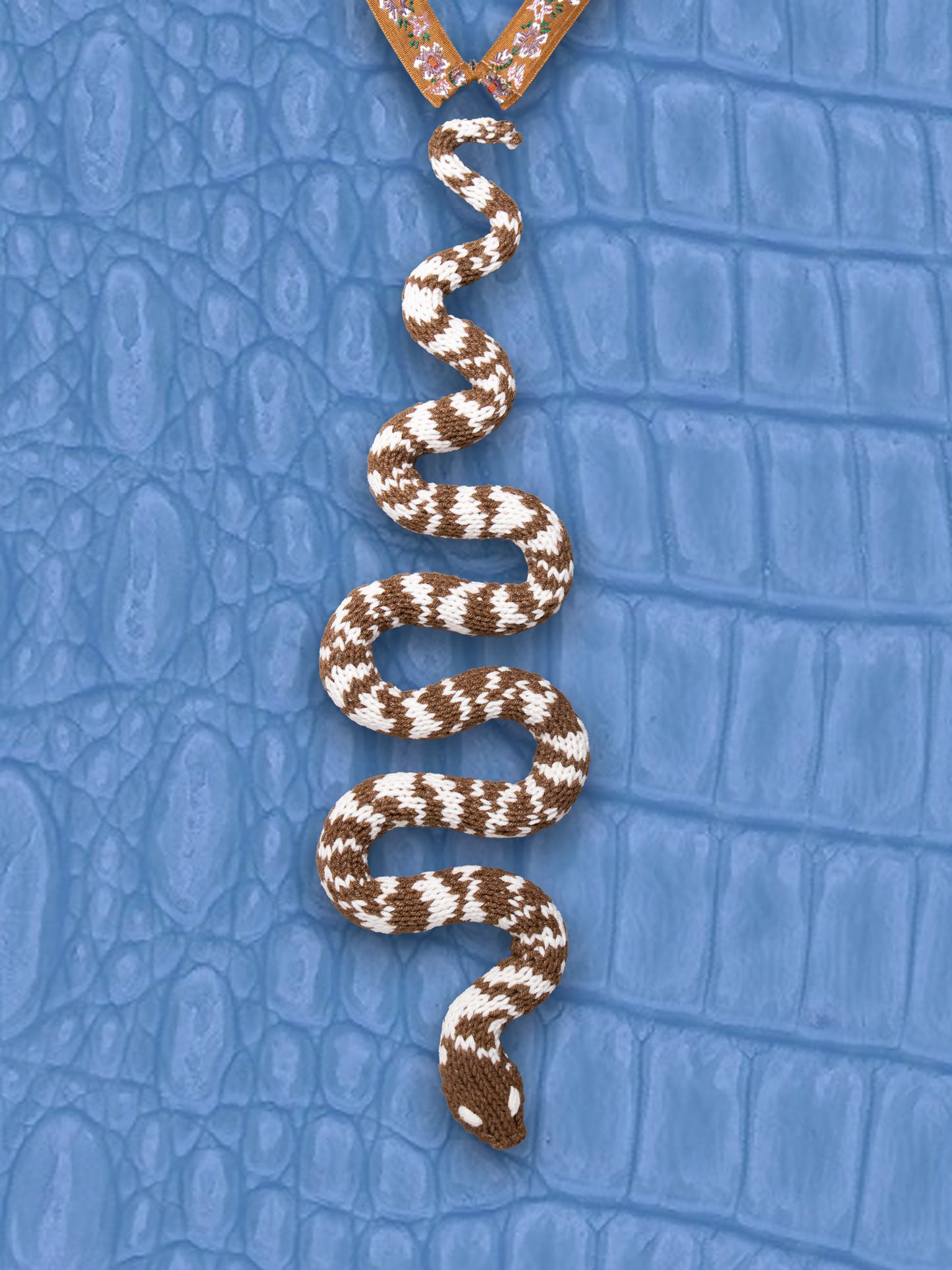 Brown SnakeTie