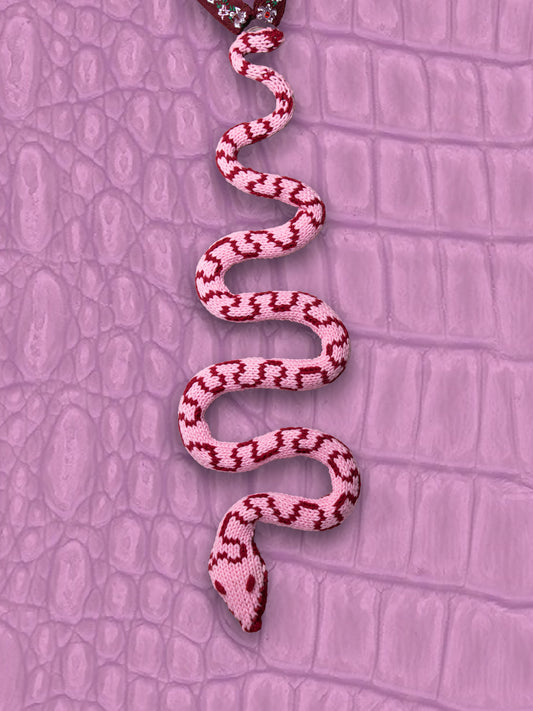 Pink SnakeTie