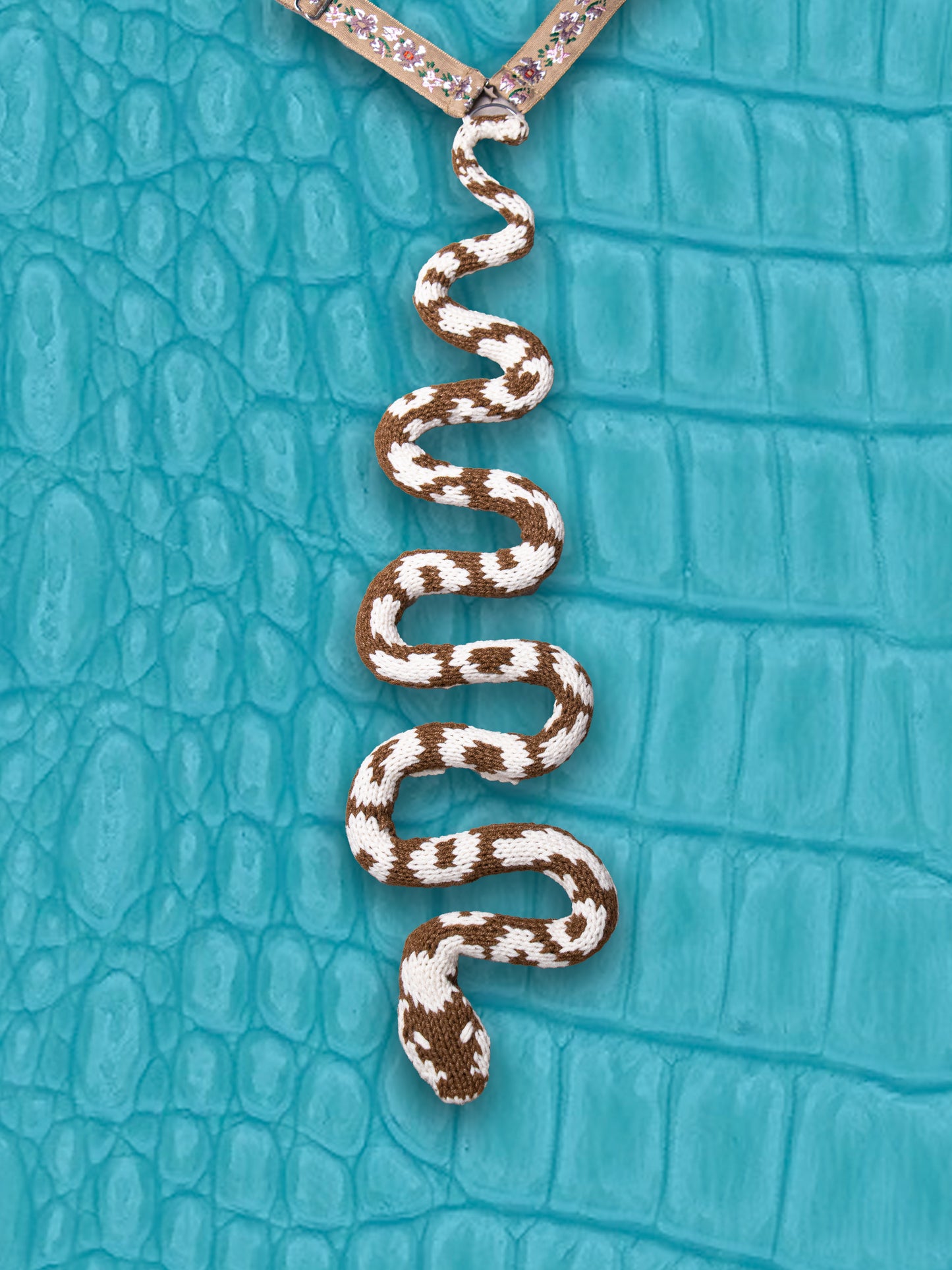 Brown Python SnakeTie