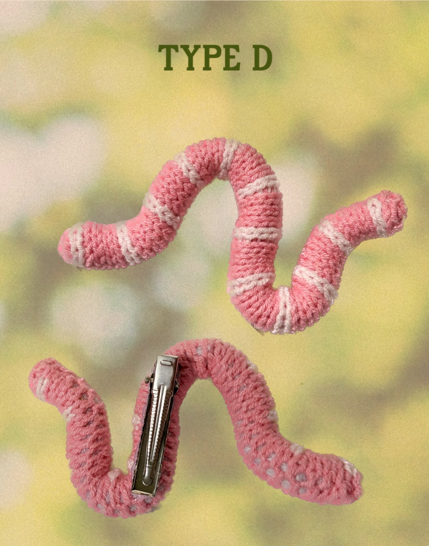 Caterpillar Hair Clip