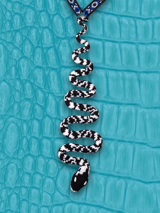 Black SnakeTie
