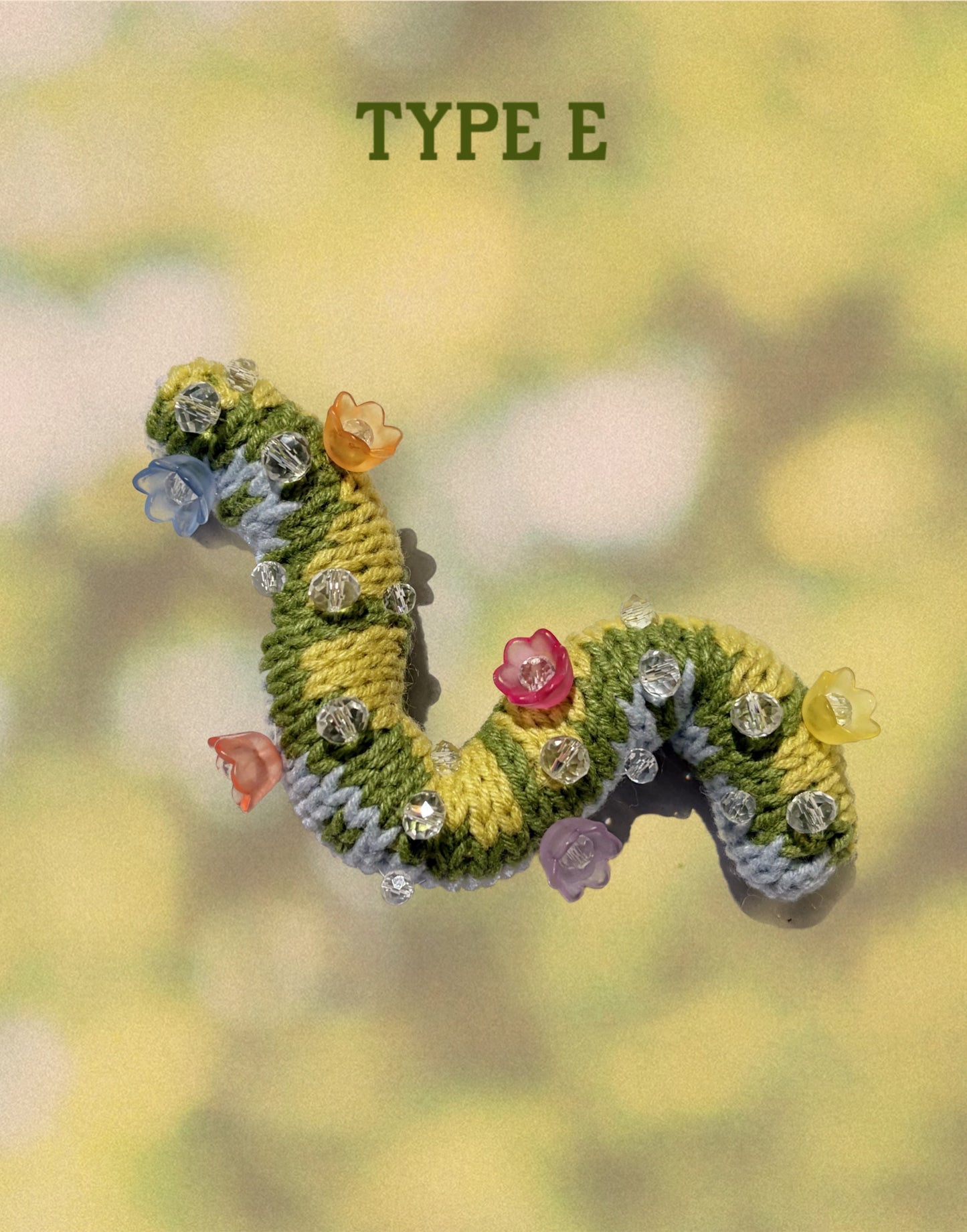 Caterpillar Brooch