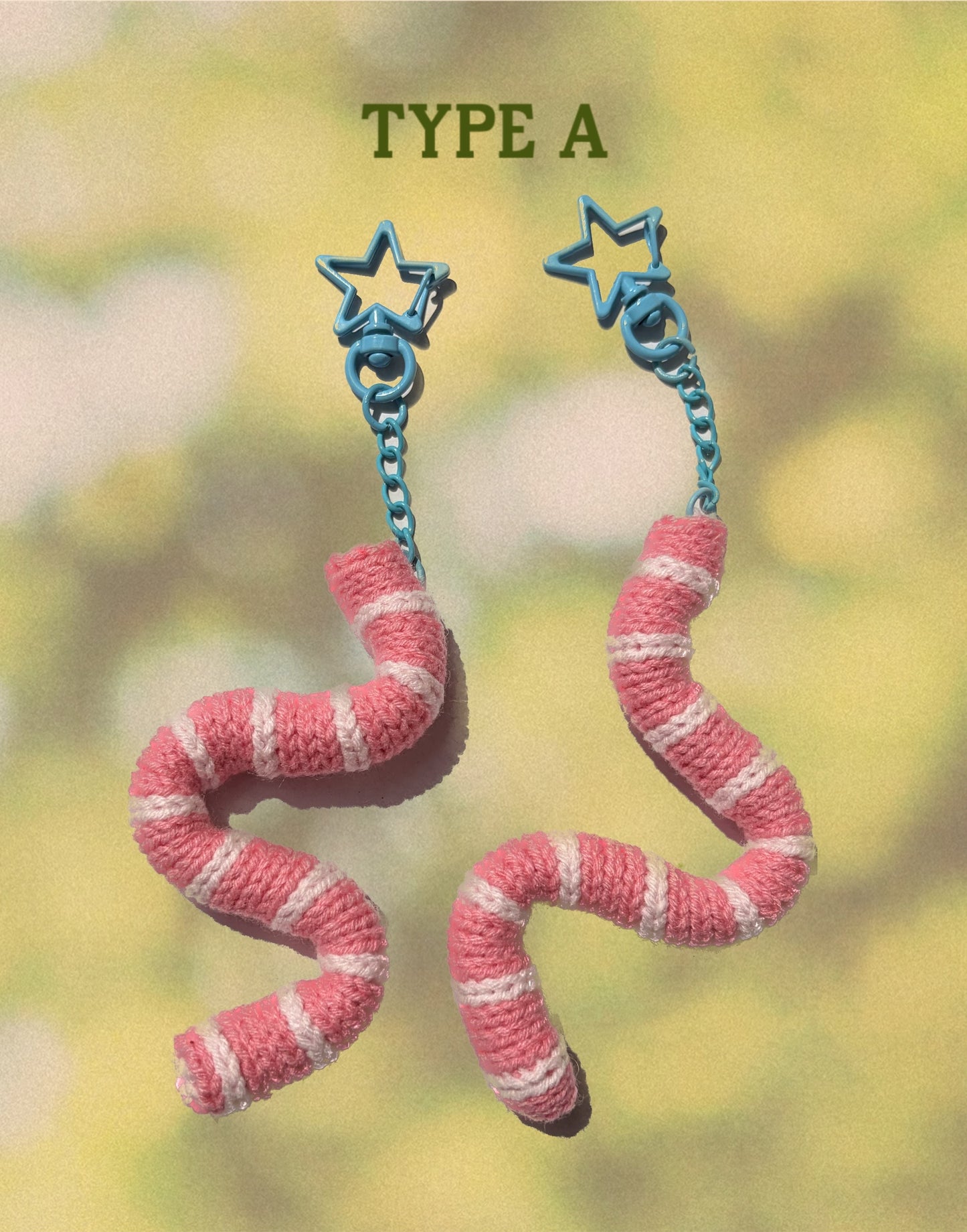 Caterpillar Keychain