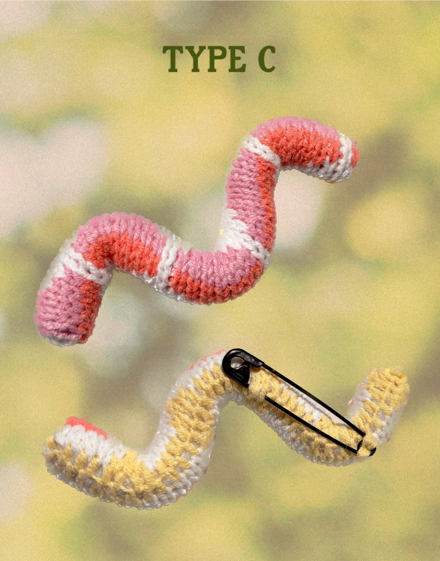 Caterpillar Brooch