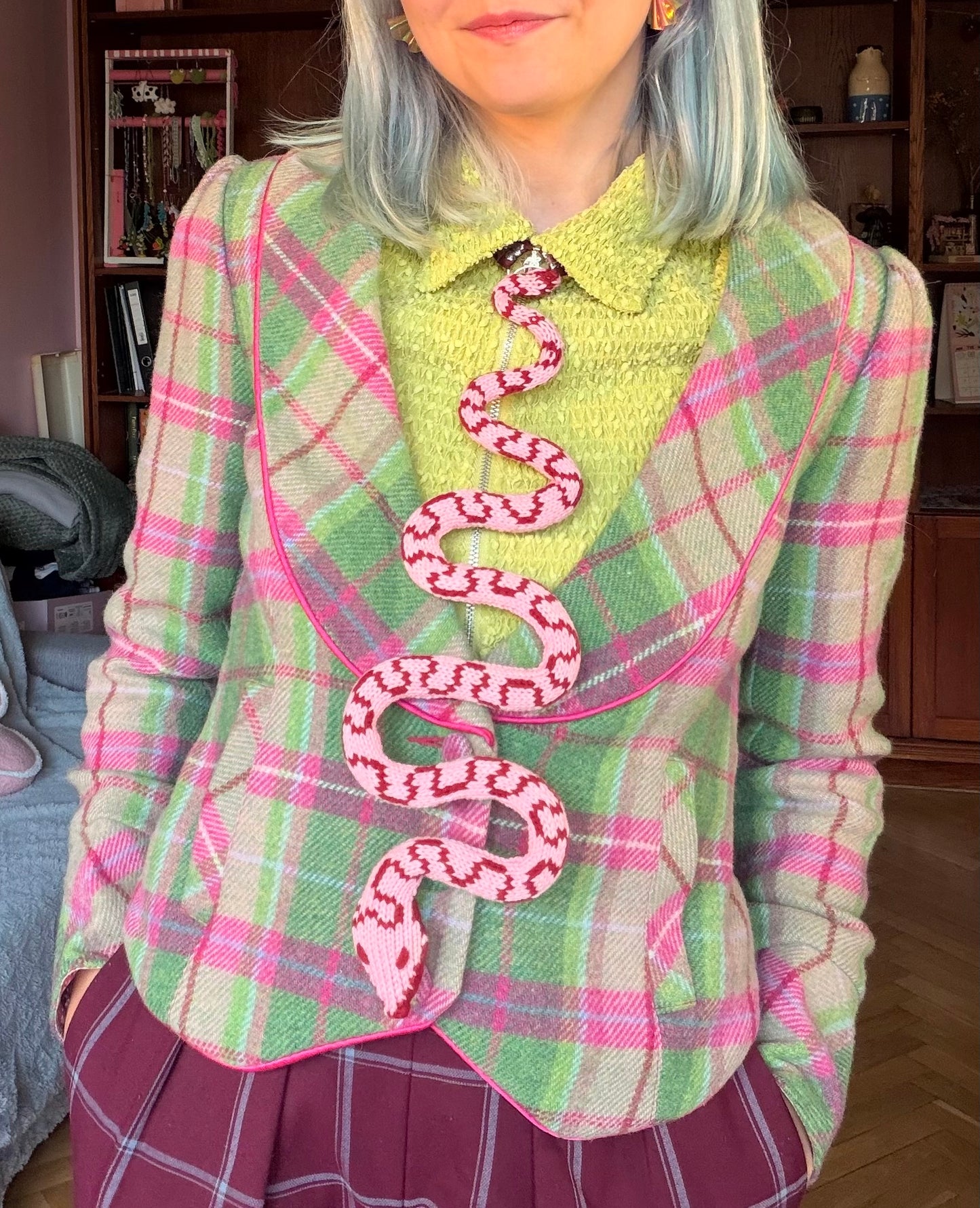 Pink SnakeTie