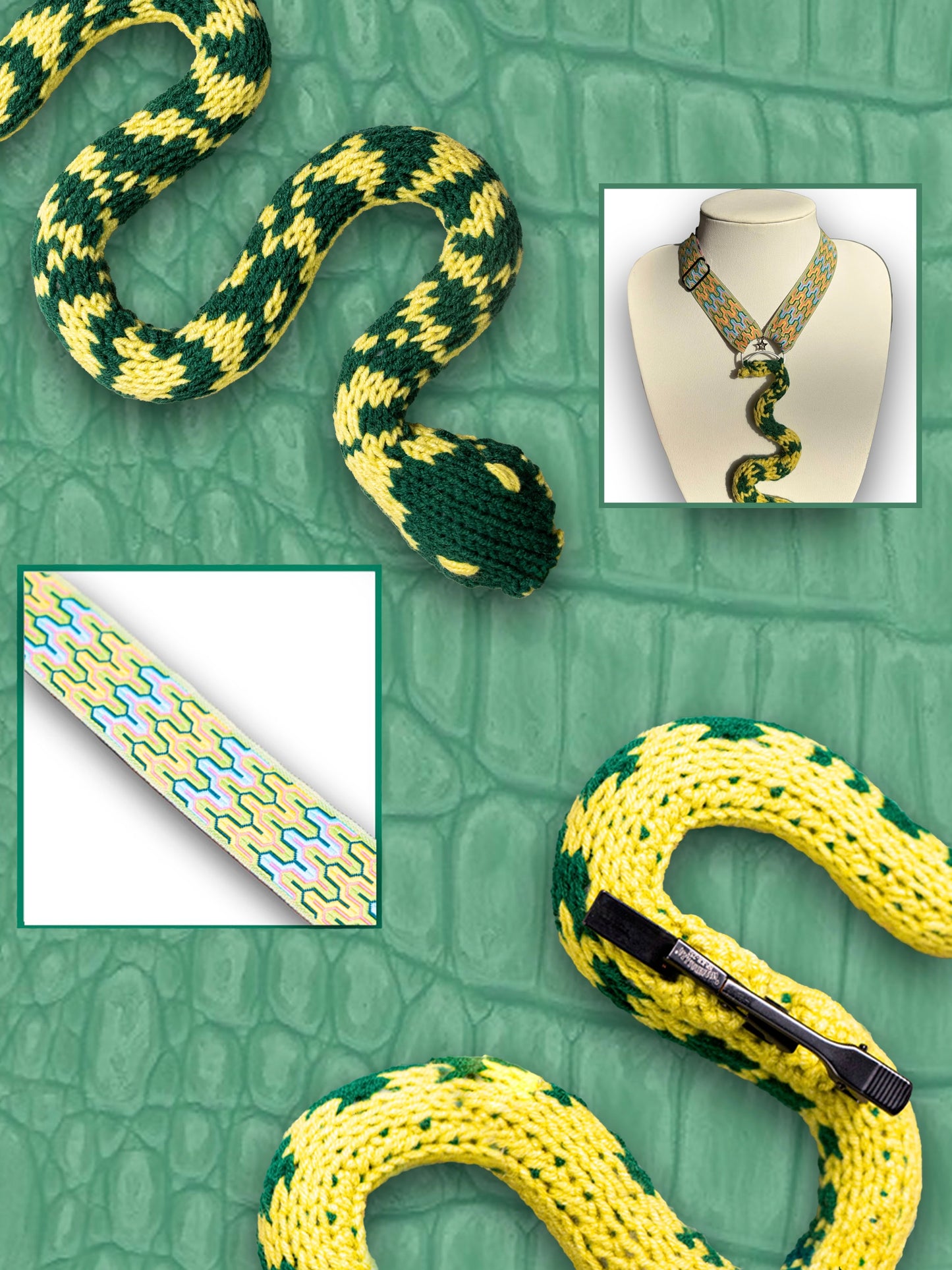 Green SnakeTie