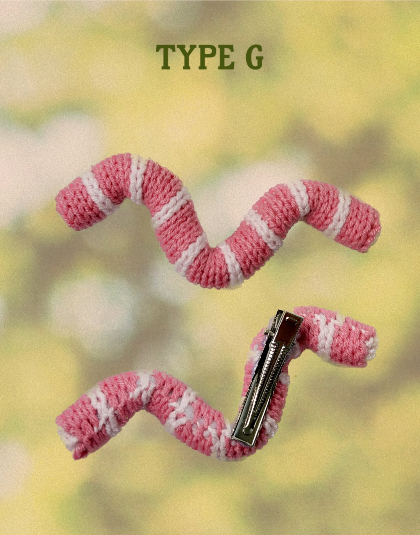 Caterpillar Hair Clip