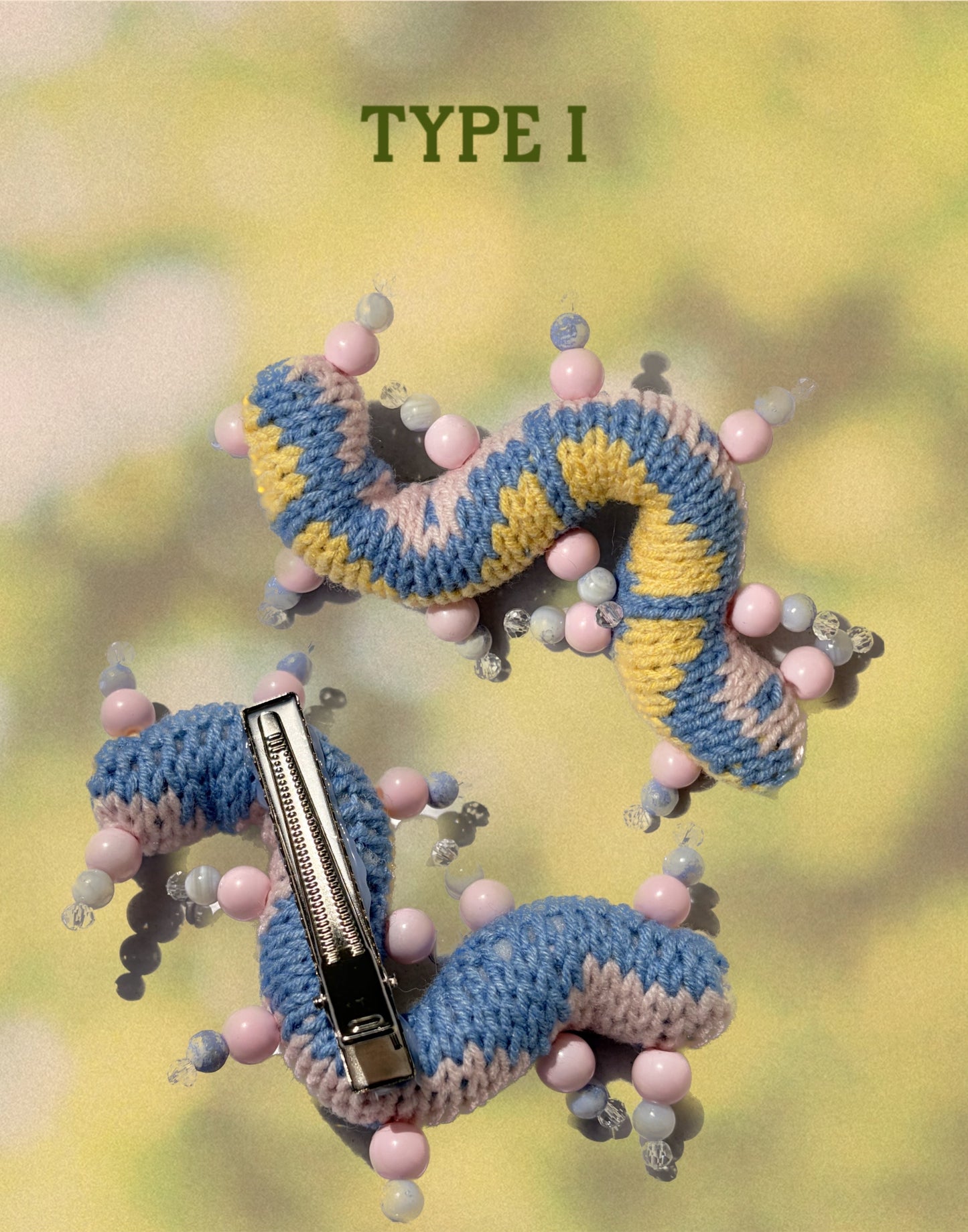 Caterpillar Hair Clip
