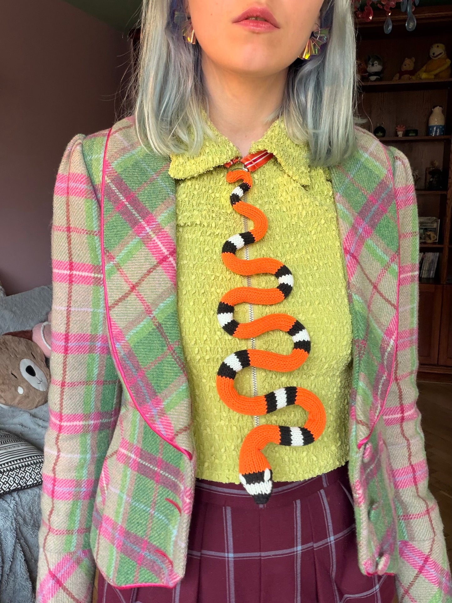 Orange SnakeTie